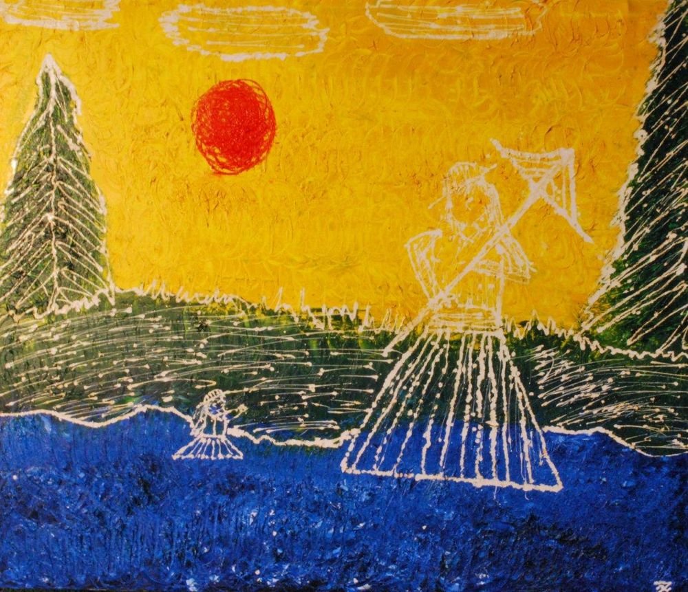 Portal VI, painting by Brent C. Peterson