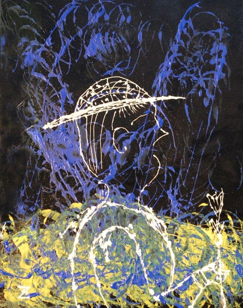 Portal X, painting by Brent C. Peterson